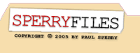 Paul Sperry - SperryFiles.com